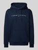 Tommy Jeans Hoodie mit Label-Stitching Marine