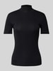 LeGer by Lena Gercke T-Shirt mit Label-Detail Modell 'Larina' Black