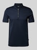 BOSS Slim Fit Poloshirt mit Label-Detail Modell 'Polston' Marine