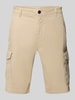Tom Tailor Regular Fit Cargoshorts aus Baumwoll-Elasthan-Mix Beige