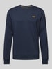 PME Legend Sweatshirt mit Label-Detail Marine