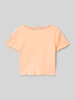 s.Oliver RED LABEL Slim Fit T-Shirt aus reiner Baumwolle Apricot