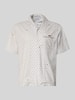 Lacoste Relaxed Fit Freizeithemd aus Baumwoll-Mix Modell 'Tennisco' Offwhite