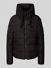 ZABAIONE Steppjacke mit Tunnelzug Black