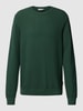 Armedangels Gebreide pullover met ronde hals, model 'GRAANOS' Donkergroen