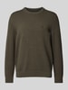 Marc O'Polo Regular Fit Pullover aus reiner Baumwolle  Oliv