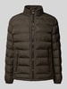 Strellson Regular Fit Steppjacke mit Stehkragen Modell 'MODENA FUSED' Oliv