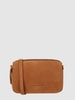 Les Visionnaires Crossbody Bag aus Veloursleder Modell 'Emily'  Cognac