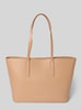 VALENTINO BAGS Shopper met labeldetail, model 'SPECIAL MARTU' Beige