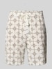 s.Oliver RED LABEL Relaxed Fit Stoffshorts aus einer Baumwolle Weiss
