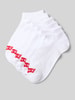 Levi's® Sokken van katoenmix in set van 6 model 'LOW CUT LOGO COTTON 6P' Wit
