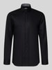 ETERNA Slim Fit Business-Hemd mit Kentkragen Black