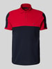 Tommy Hilfiger Regular Fit Poloshirt aus Baumwoll-Mix Marine