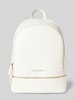 VALENTINO BAGS Rucksack in Leder-Optik Modell 'BRIXTON' Weiss