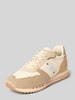 Blauer USA Sneakers met vetersluiting, model 'ROSE' Beige