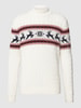 MCNEAL Strickpullover mit eingewebtem Muster Offwhite
