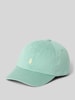 Polo Ralph Lauren Kids Czapka z daszkiem z czystej Bawełna Miętowy