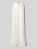 Lauren Ralph Lauren Wide Leg Bundfaltenhose mit Gürtelschlaufen Modell 'KIRAHN' Offwhite