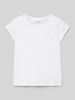 Polo Ralph Lauren Teens T-Shirt mit Logo-Stitching Weiss