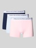 Polo Ralph Lauren Underwear Boxershort met elastische band met logo in een set van 3 stuks Donkerblauw