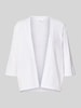 s.Oliver RED LABEL Regular Fit Bolero aus reiner Baumwolle Weiss