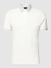 Emporio Armani Poloshirt met labelstitching Wit