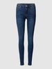 Tom Tailor Denim Skinny Fit Jeans im 5-Pocket-Design Modell 'Nela' Jeansblau