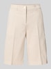 Cambio Wide Leg Shorts mit Bügelfalten Modell 'STELLA BERM' Stein