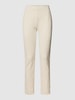 Raffaello Rossi Broek met all-over motief, model 'PENNY' Beige