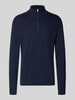 SELECTED HOMME Regular fit schipperstrui van puur katoen, model 'BERG' Marineblauw
