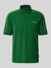 ARMANI EXCHANGE Regular fit poloshirt met labelprint Groen