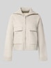 ARMEDANGELS Oversized Bomberjacke aus Baumwoll-Mix Modell 'COTTON-WOOL KNIT' Beige