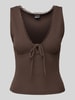 Gina Tricot Tanktop mit Spitzenbesatz Hazel