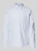 Calvin Klein Jeans Regular Fit Freizeithemd mit Kentkragen Modell 'OXFORD' Weiss