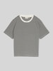 Tom Tailor Denim T-shirt o pudełkowym kroju z czystej bawełny Czarny