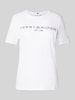 Tommy Hilfiger Regular fit T-shirt van puur katoen Wit