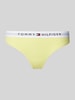 TOMMY HILFIGER String met elastische band en labeldetail Geel