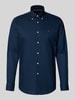 Tommy Hilfiger Regular fit zakelijk overhemd van puur katoen Marineblauw