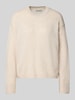Marc O'Polo Loose fit gebreide pullover van scheerwolmix Offwhite