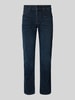 Tom Tailor Regular slim fit jeans met stretch, model 'Josh' Donkerblauw