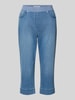 Raphaela By Brax Slim Fit Caprihose aus Baumwoll-Mix Blau