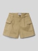 Blue Effect Szorty cargo o kroju regular fit ze szlufkami na pasek Khaki