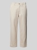 Casual Friday Broek van corduroy, model 'MARRUCA' Offwhite