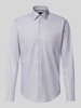 BOSS Regular Fit Businesshemd mit Kentkragen Modell 'JOE' Marine
