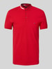Tommy Hilfiger Slim Fit Poloshirt mit Stehkragen Modell 'MAO' Rot