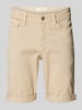 Mango Regular Fit Jeansshorts im 5-Pocket-Design Modell 'NEPTO' Beige