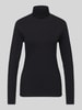 Marc O'Polo DENIM Regular Fit Langarmshirt aus Baumwoll-Mix Black