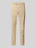 g1920 Chino met Franse steekzakken, model 'Tybalt' Beige