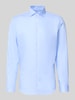 Seidensticker Slim Fit Businesshemd aus reiner Baumwolle Modell 'New Kent' Bleu