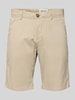 Jack & Jones Regular Fit Bermudas mit Eingrifftaschen Modell 'IBOWIE' Beige